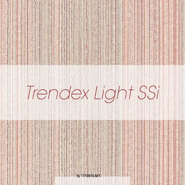 Trendex Light SSi example